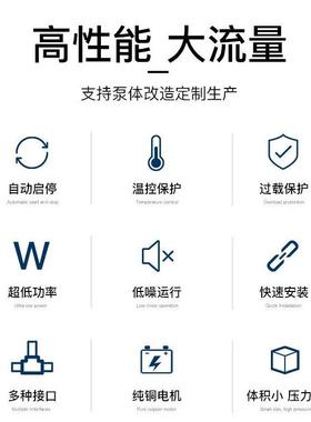 家L-43110V2F0V交流用抽水隔2膜无品牌/自吸泵微型自来水管道增压