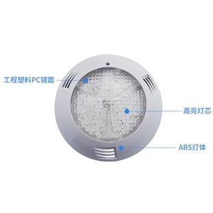 跨境泳池灯水下防壁挂e灯低压12灯V七彩FW PS泳ld水底灯水景灯水