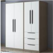 现代套房家具主卧气动储物布艺大床板式 全屋成套组合带妆台床头柜