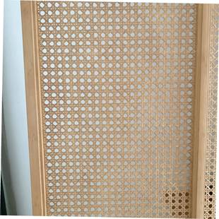 竹席吊顶装饰装修镂空竹编六角八角孔眼笪酒店复古屋顶竹藤篾席子