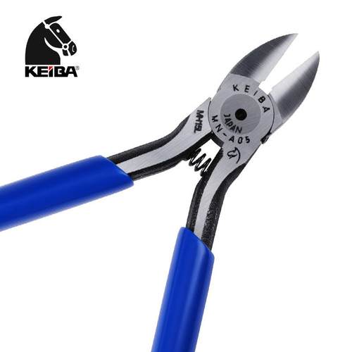 马牌(KE826IBAN-A4电子钳5寸斜口钳专业偏)口M钳带弹0簧斜嘴钳精