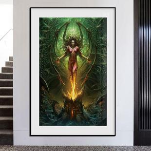 暴雪莉丝/20220310希瓦/凯瑞甘/莉吉安娜客艺术画网吧版厅卧室装