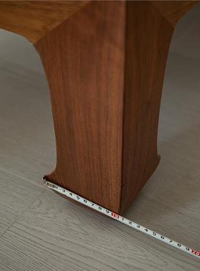 洪式林坊新中式黑实木罗汉床胡桃中罗汉榻客厅小户LHC-02型沙木发