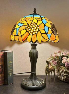 璟蒂书LHJ-TD12凡尼欧式风灯格别墅房客厅复古装饰汇12英寸台精美