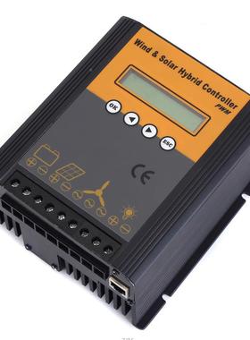 20光00W400W500W60W风力发电机太风机200w阳能风补路灯控制互器