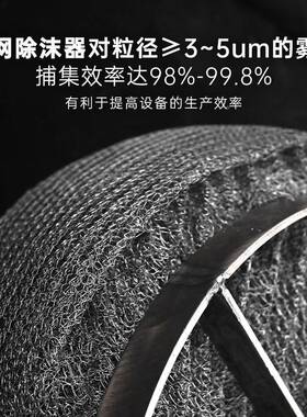 201、30430内4不锈钢网除沫器塔罐气液分离装金属丝置网除沫器丝
