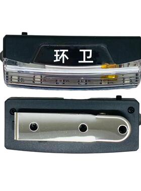 shoulderlamp红蓝警示灯绿化环卫夜骑肩夹式led警示灯安全信号灯