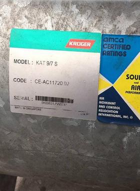 KRUGER科禄格KAT12/9S2专用冷库制冷风扇