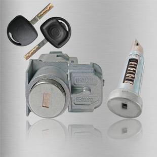 适用于别克新君威新君越新通用全车锁门锁芯2把带柄钥匙汽配