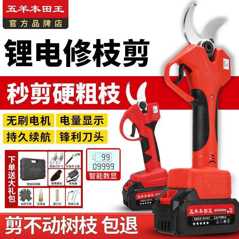 电动剪刀果树修剪枝绿化园林剪刀加长杆剪枝神器直销一件起批