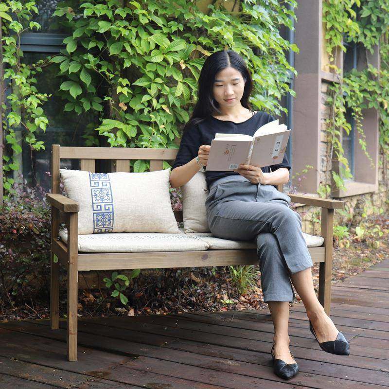 直销双人沙发长形椅子现代简约家用休闲户外阳台实木靠背椅,婴童用品,其它婴童用品,淘宝优惠券,粉丝福利购,淘宝优惠卷