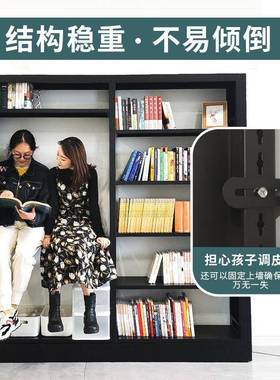 图书馆书架学校家阅览钢制面档案资料架书店书MPQ室籍展示架厂加