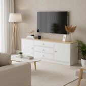 电视柜收纳柜现代简约小户型家用客厅落地出租屋卧室置物柜储物柜