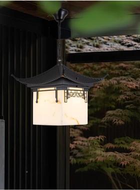 户外吊灯防水新中式院灯凉室外庭花园亭长廊吊建灯别墅屋檐93158