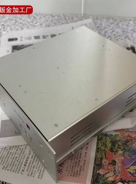 铝接金板钣激光切割折弯焊喷砂氧化机箱VJZ外壳加工阳极氧铝化板