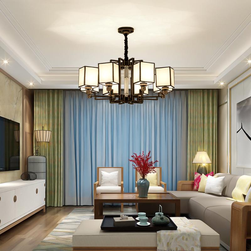 新中式吊灯客厅灯D110020款21年新大气餐厅灯简卧室禅意约风中国