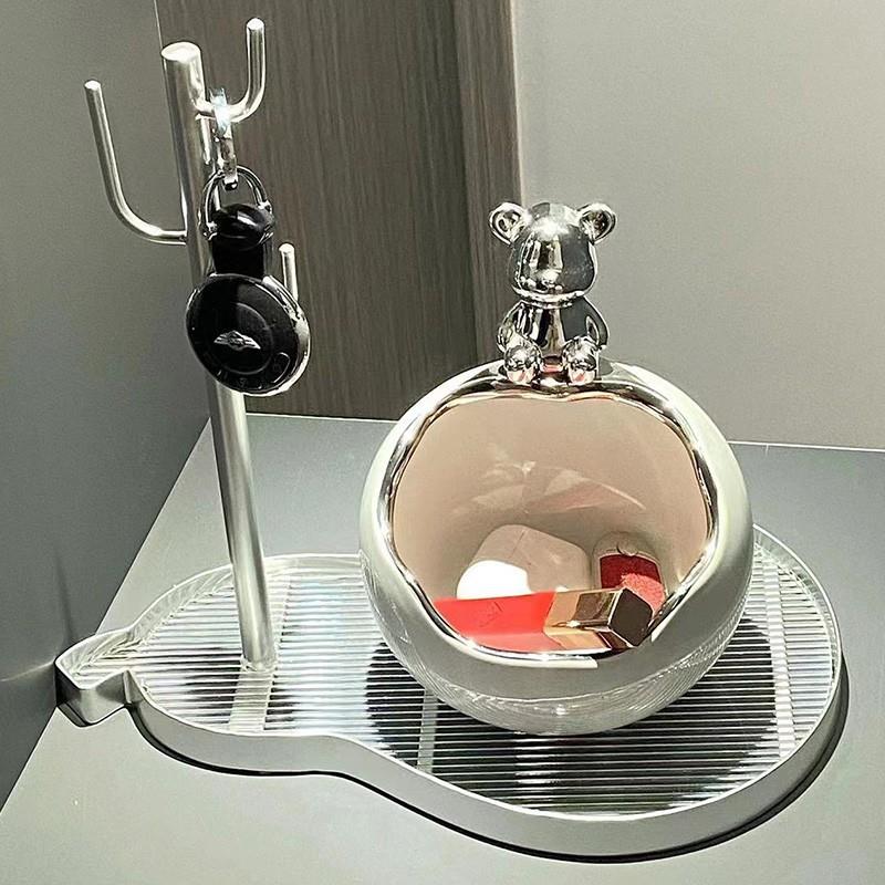 随is风沐n入户鞋柜放钥匙收纳入门玄关桌面装饰0摆家用乔迁新件居