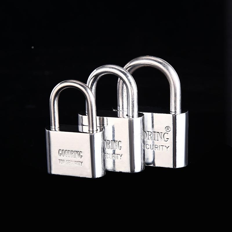 12p30-40-50cs吸卡宜大圆挂锁锁便好用铁挂锁防锈衣头柜锁角箱包