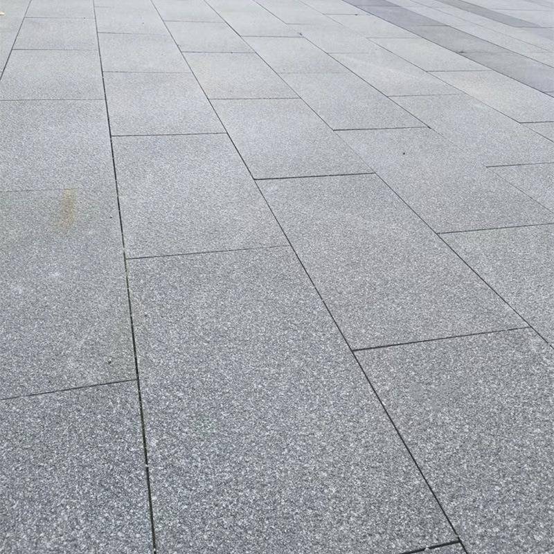 P砖石园英砖仿花岗岩石材庭289C院生态铺地石林广场区芝小麻白灰