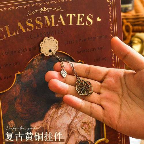 复古同学小学生录六年级毕业333成长念册2款02纪5新活页本初中高