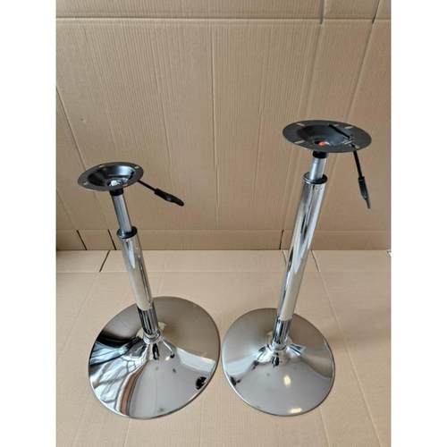 升降桌腿子支桌撑椅旋转支架吧椅电脑架子圆桌脚展示829架桌子直