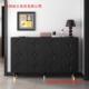 黑色鞋 柜玄关柜高级感现代高端储物收纳柜 柜复古风家用门口超薄鞋
