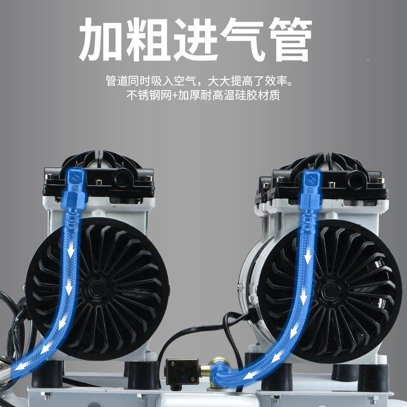 无油静气音空压机动工具泵工业空气压缩机1打气220v10XH-80030v小,机械设备,压缩机,淘宝优惠券,粉丝福利购,淘宝优惠卷