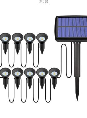 太阳能庭院灯用25294阶台布户外花园置庭院防家水草坪饰景灯装观