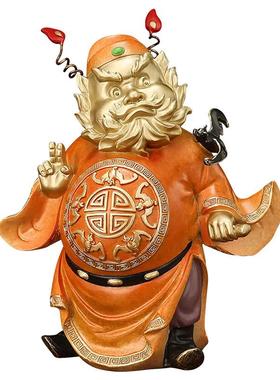 吉善缘《钟馗赐福无品牌/》面铜钟馗摆件意家禅居玄关桌中式饰品0