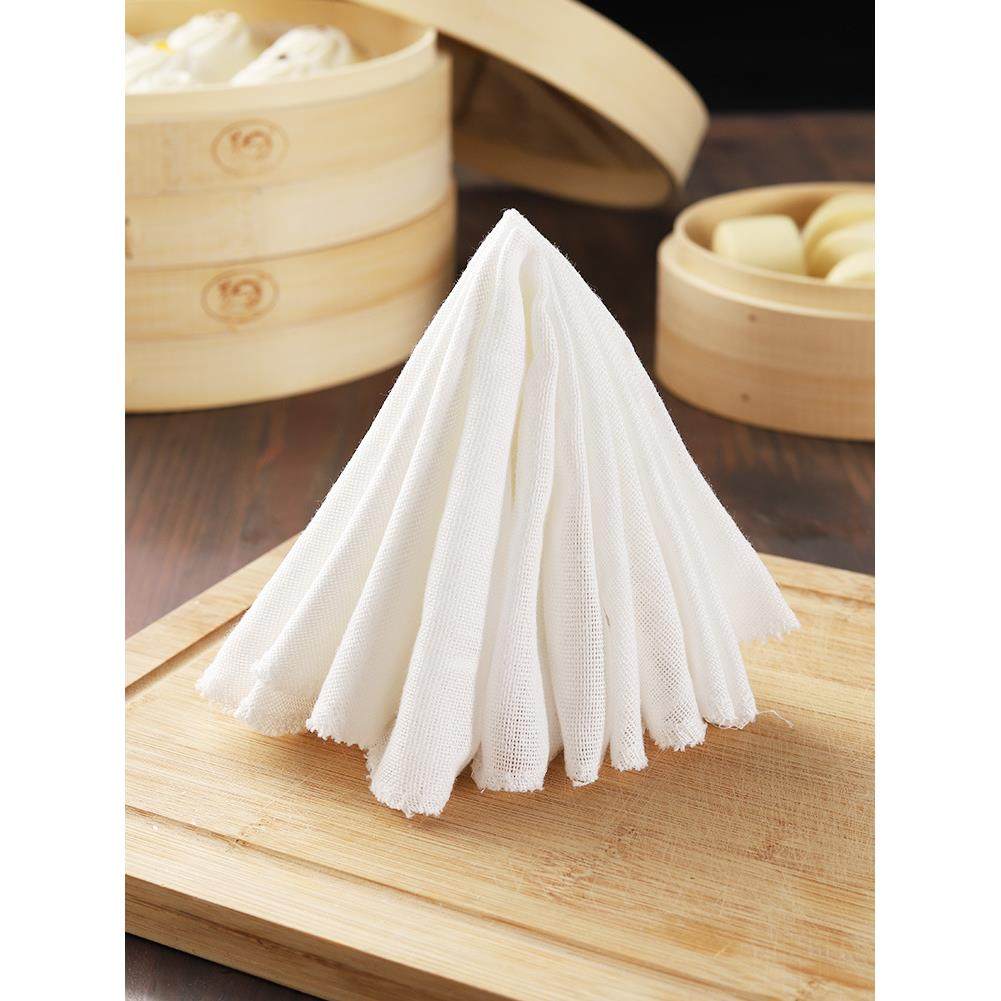 A6L蒸包子蒸笼垫子纱蒸头0布棉圆形馒不沾笼大屉F756JH69布1张