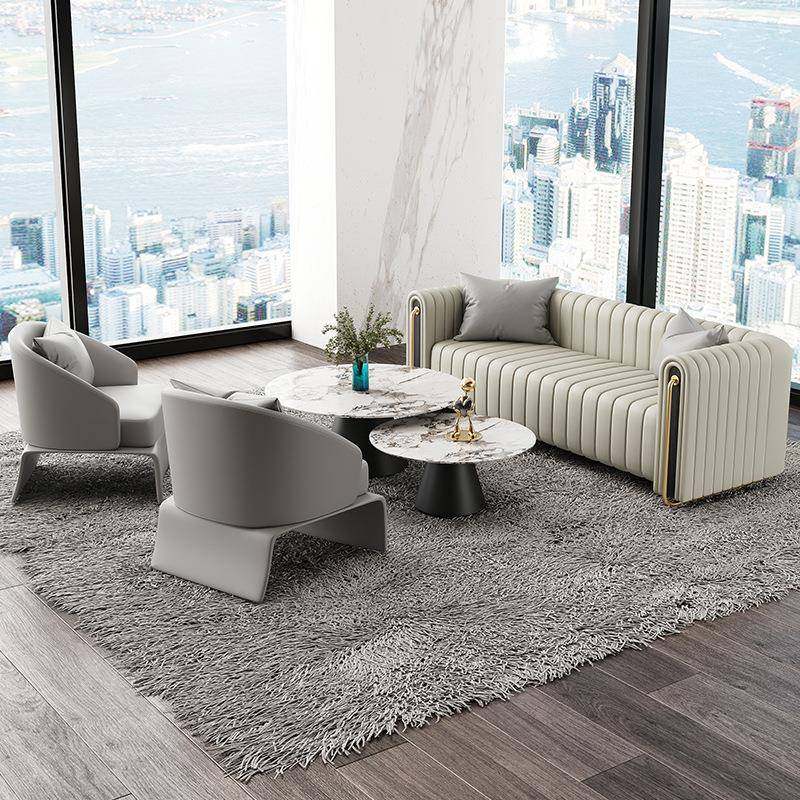 营销中心酒店奢会所接待洽谈沙发轻售楼处会区WC202112客酒吧卡几