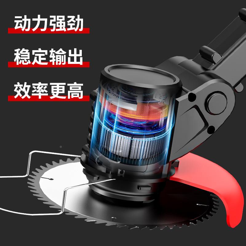 电动割勃草机锂电除睿SAZ草机多功能用手持锂电打草机充电锄草家