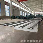 现货属金彩钢皮型板墙面VIJ屋顶铁皮瓦840型银灰色压板铁彩钢瓦