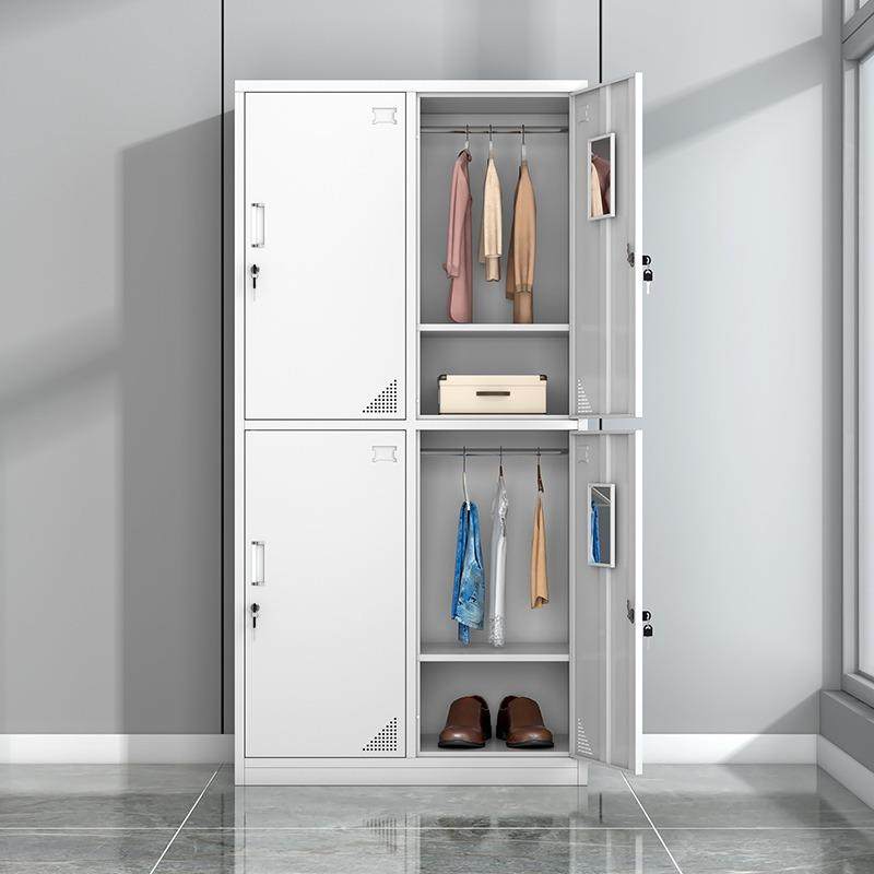 钢制衣学校员工宿舍换更衣柜带锁厂收纳柜工车间柜多门储物柜JXH-,商业/办公家具,办公储物柜,淘宝优惠券,粉丝福利购,淘宝优惠卷