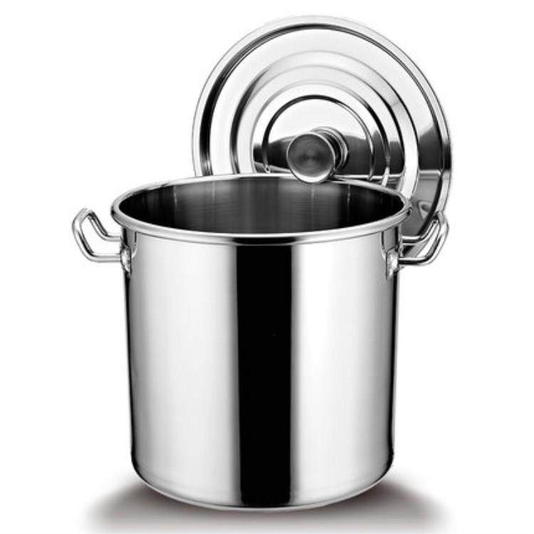 桶不锈钢汤带盖2.2厘加厚加深汤无磁不锈钢桶30-80cm80c桶m大桶水