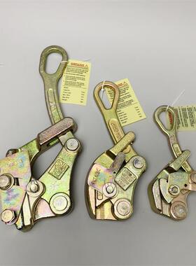 绝缘导线卡电线器日式夹器钢线电缆卡头夹线ROQ钳丝绳收线紧器