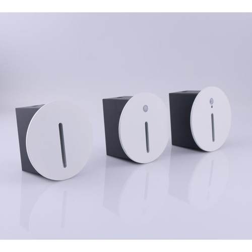 地脚灯KL-1107圆形感铝应脚灯嵌入式壁灯小夜地灯铝材楼踏步梯台