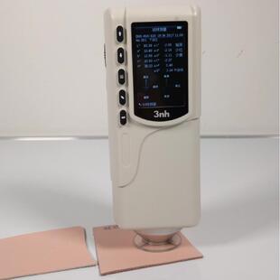 供应3nh大口径便携式色差计油漆涂料颜分光测色仪纸张塑料色差仪