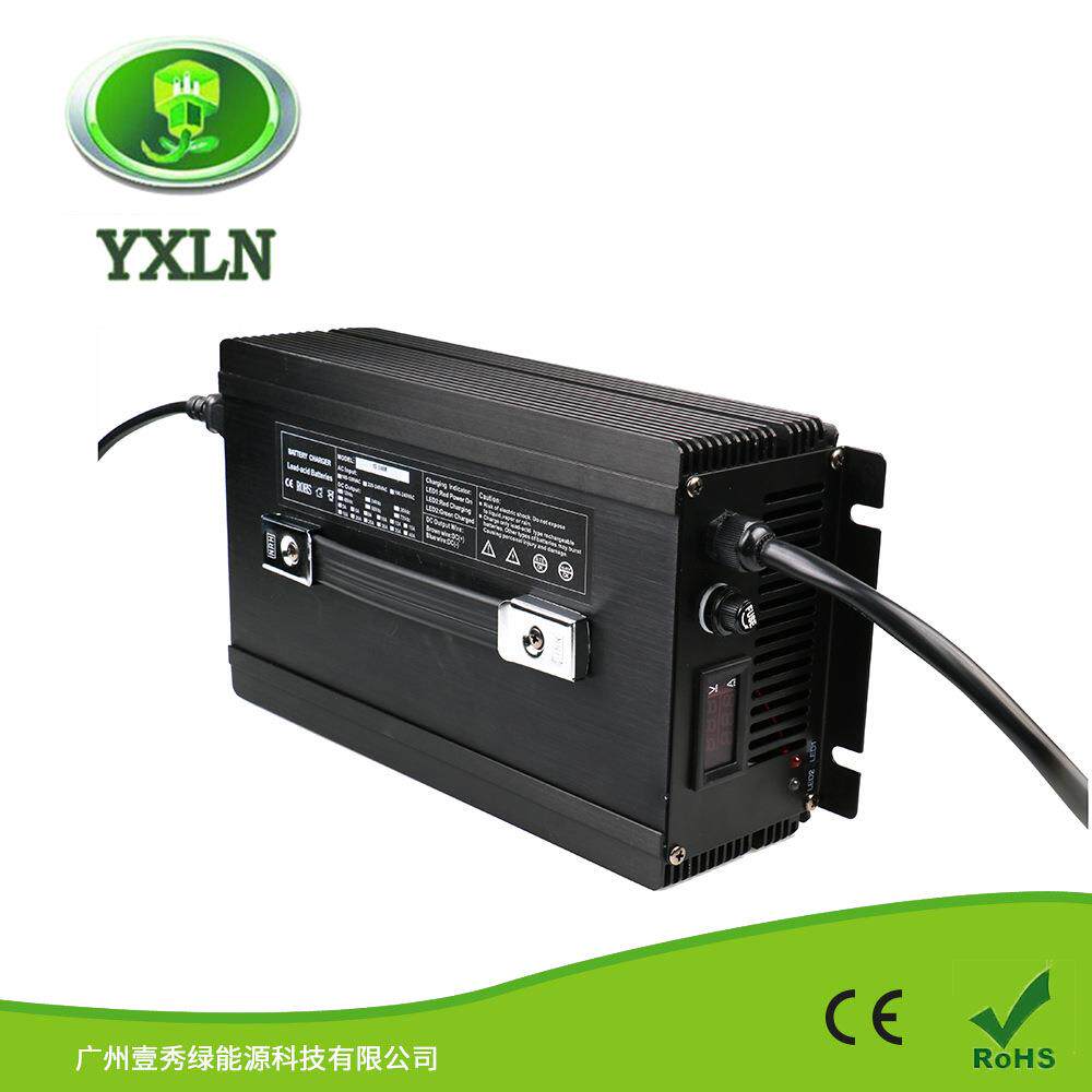 12V80A电动叉车电动搬运车充电器400ah-640ah免维护电池充电器
