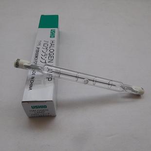 现货USHIOJP120V500WC6FDF爱丽丝对色灯箱灯管R7S双端卤钨灯管