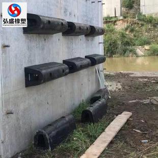 头港口船坞防撞条 1500L船用防撞护舷码 D型150 150