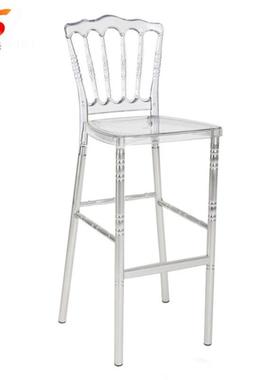 高吧树脂竹节椅婚庆高吧古堡椅高吧PC婚礼竹节椅