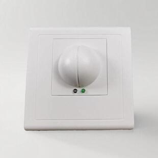 110V86大功率人体微波感应面板220V车库楼梯led灯带雷达开关常开
