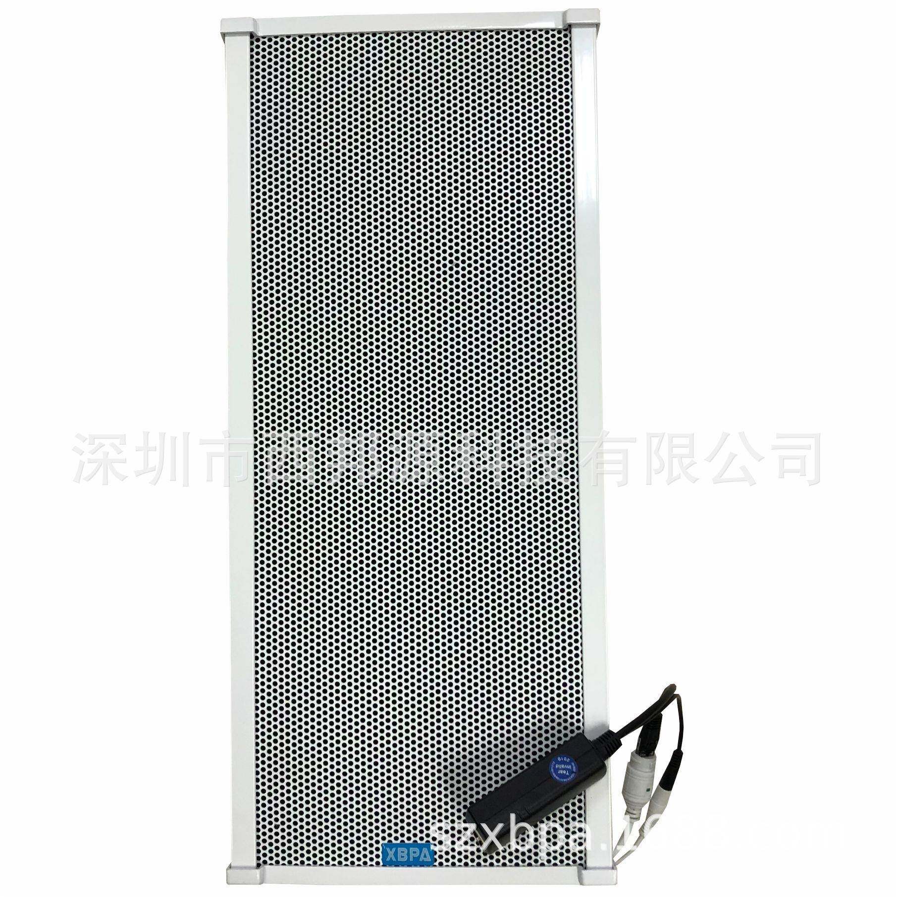 POE供电IP网络防水有源音柱古铜香槟色|灰色|白色可选智能