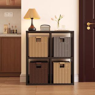 钢制书柜卡莱克格子柜书架自由组合落地置物架铁艺靠墙收纳储物柜