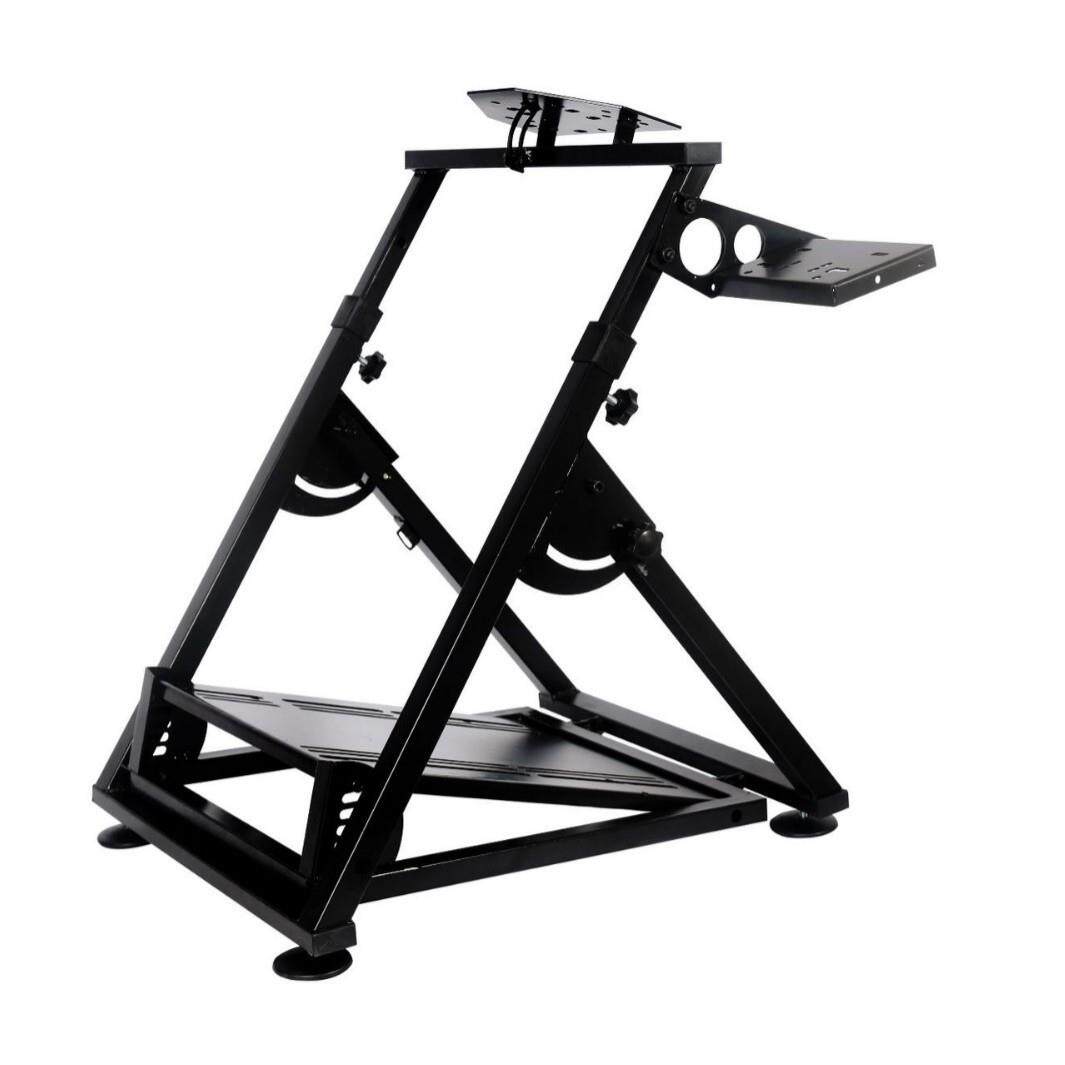 新款升级折叠赛车模拟游戏方向盘支架罗技g29g27t300t500FANATEC