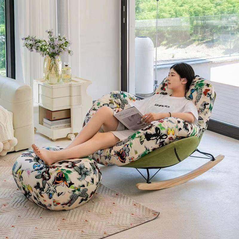 休闲阳台设计师客厅摇摇单人沙发蝴蝶懒人沙发躺椅家用椅子摇椅,纺织面料/辅料/配套,纺织机械配件,淘宝优惠券,粉丝福利购,淘宝优惠卷