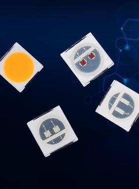 3030红光灯珠1w红绿蓝黄rgbled灯珠金线波段620-625nm