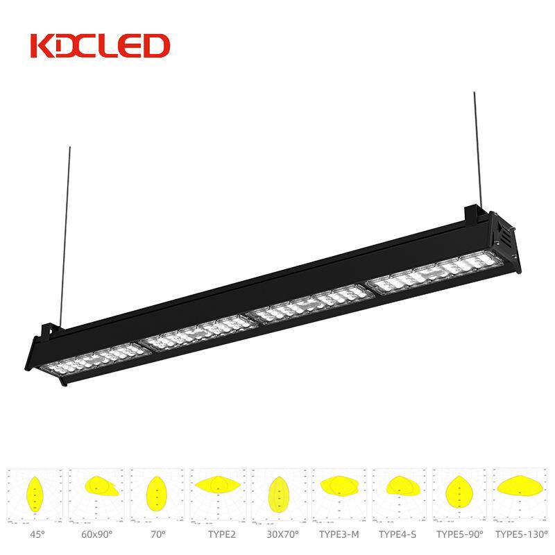 30*70度高光效led长条形室内照明超市高棚灯线型工矿灯