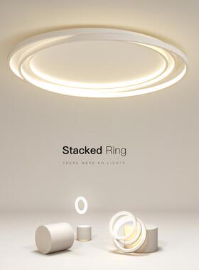 创意led吸顶灯简约现代小客厅灯极简主卧室灯餐厅灯书房房间灯具